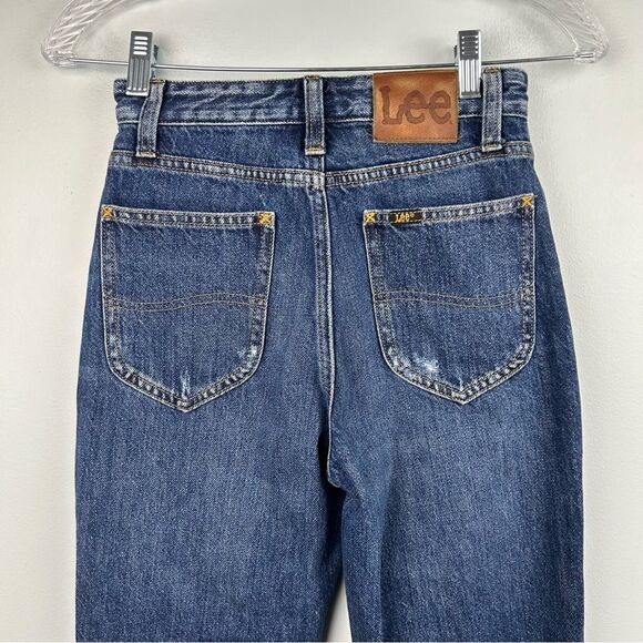 Lee High Rise Straight Leg Ankle Modern Vintage Jeans  Womens size 24 or 0 - Picture 15 of 16